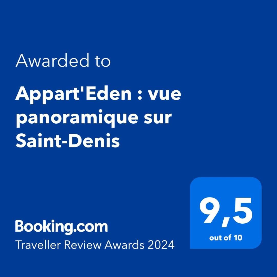 Appart'Eden : Vue Panoramique Sur Saint-Denis Daire Sainte-Clotilde Dış mekan fotoğraf